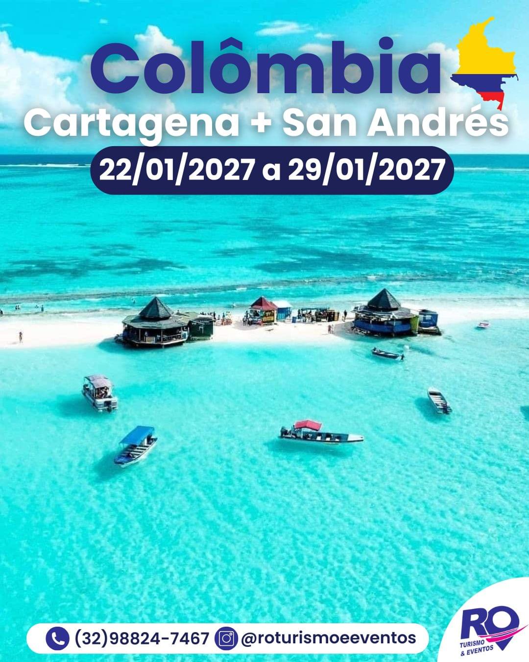 Colômbia - Cartagena e San Andrés