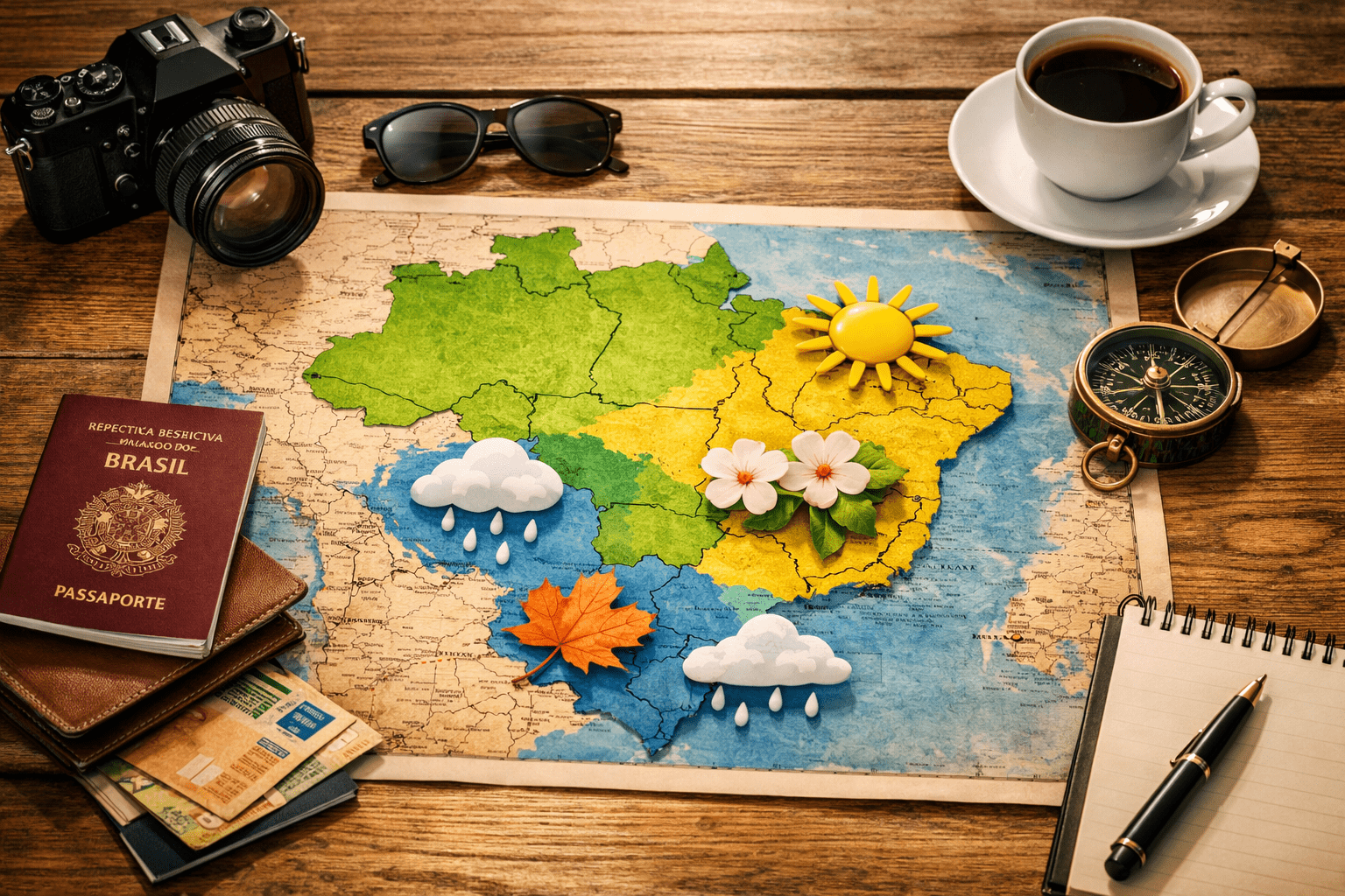 Melhores épocas do ano para viajar pelo Brasil