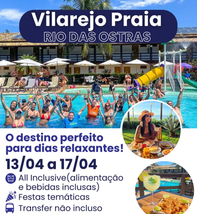Vilarejo Praia Rio das Ostras 2026 - RJ